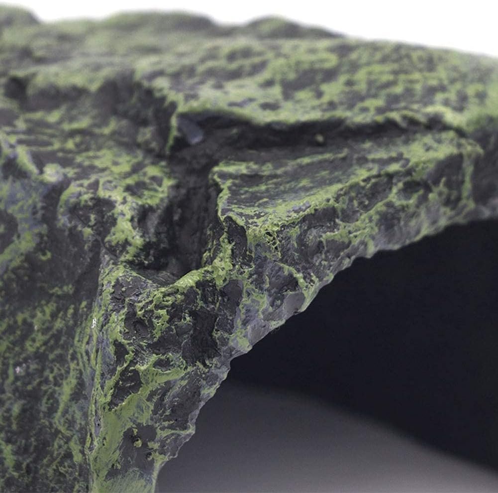 Reptielen schuilplaats grot steen decoratie voor terrarium en aquarium met natuurlijke habitat uitstraling
