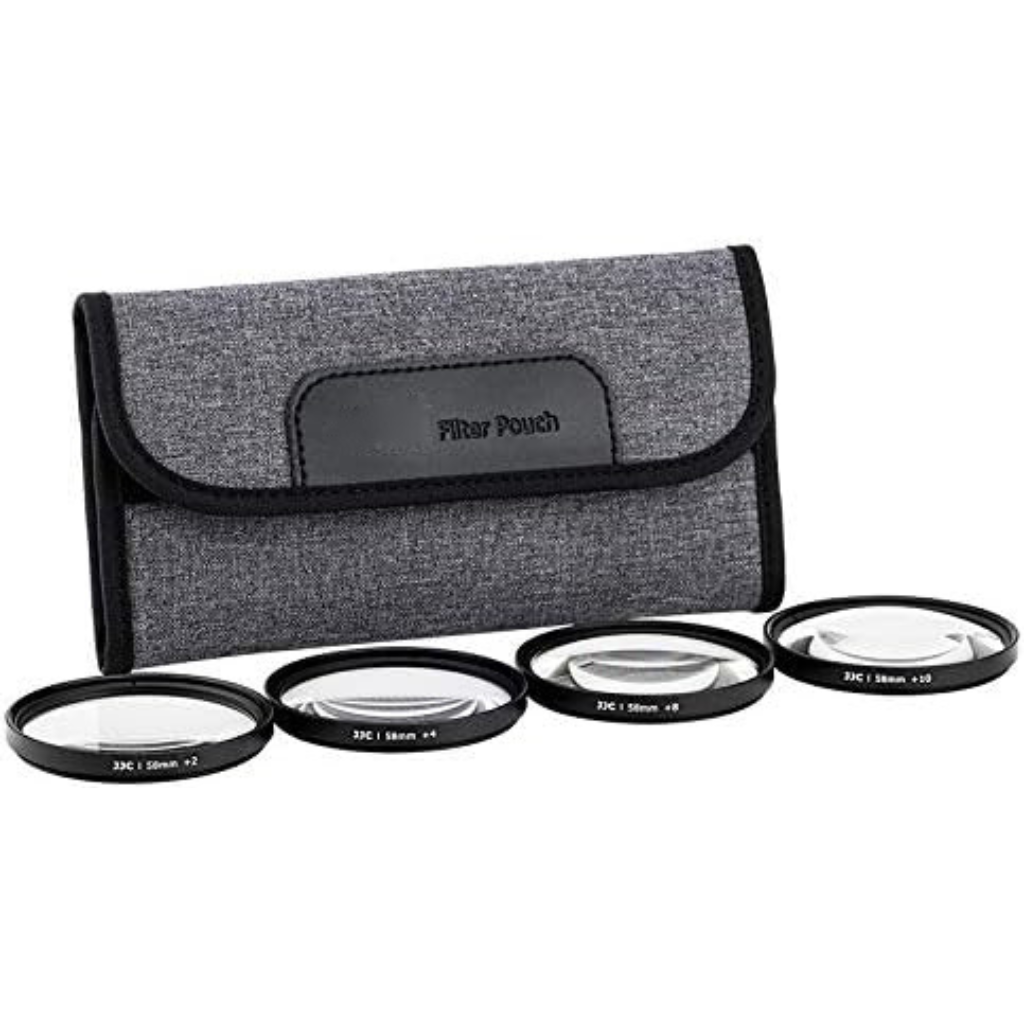 52mm close-up macro lens filter set met 4 filters voor DSLR camera's
