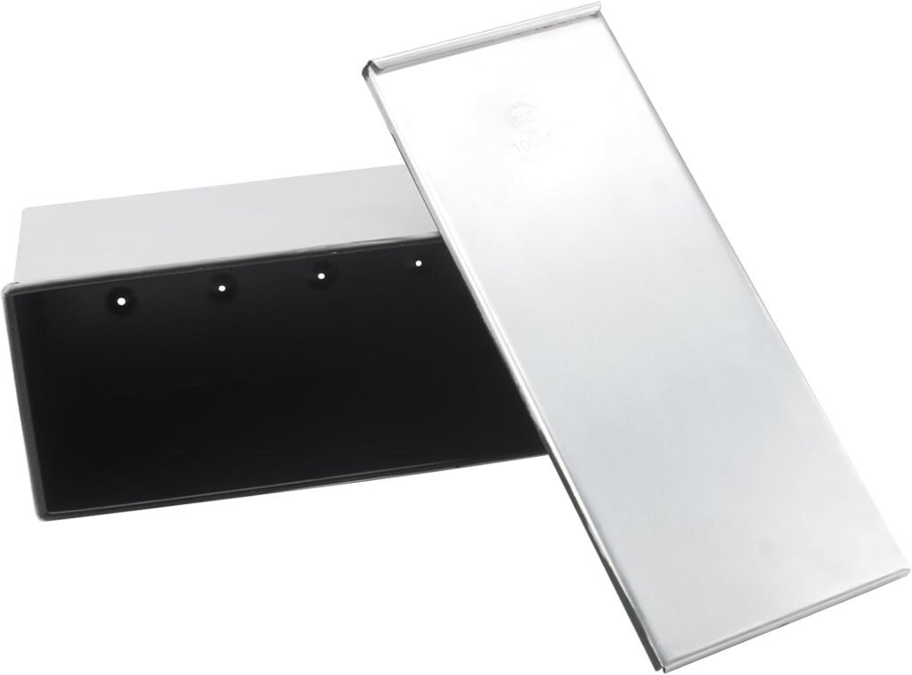 Aluminium Pullman broodvorm met deksel en antiaanbaklaag voor brood, toast en cake bakken 33x12x12 cm