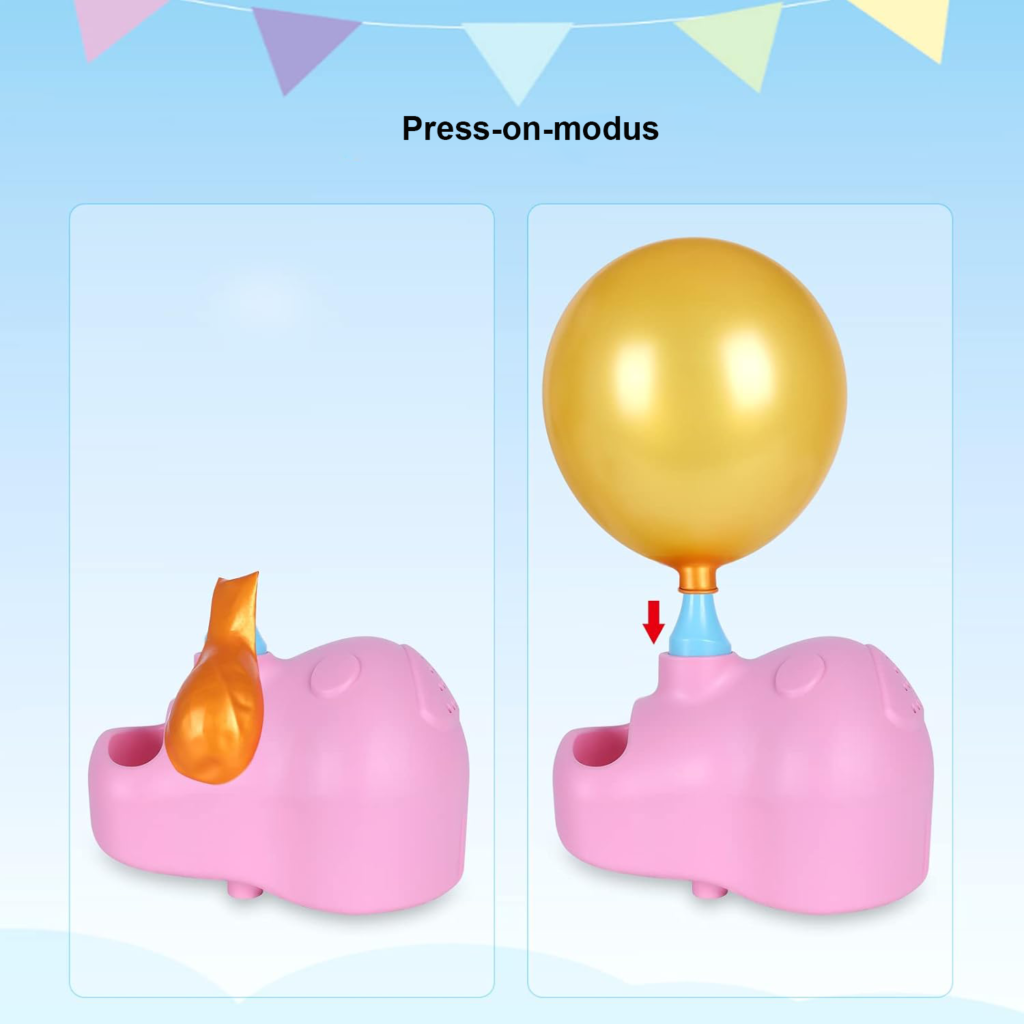 Elektrische ballonnenpomp 400W compacte opblaaspomp voor feest bruiloft verjaardag en decoratie gebruik