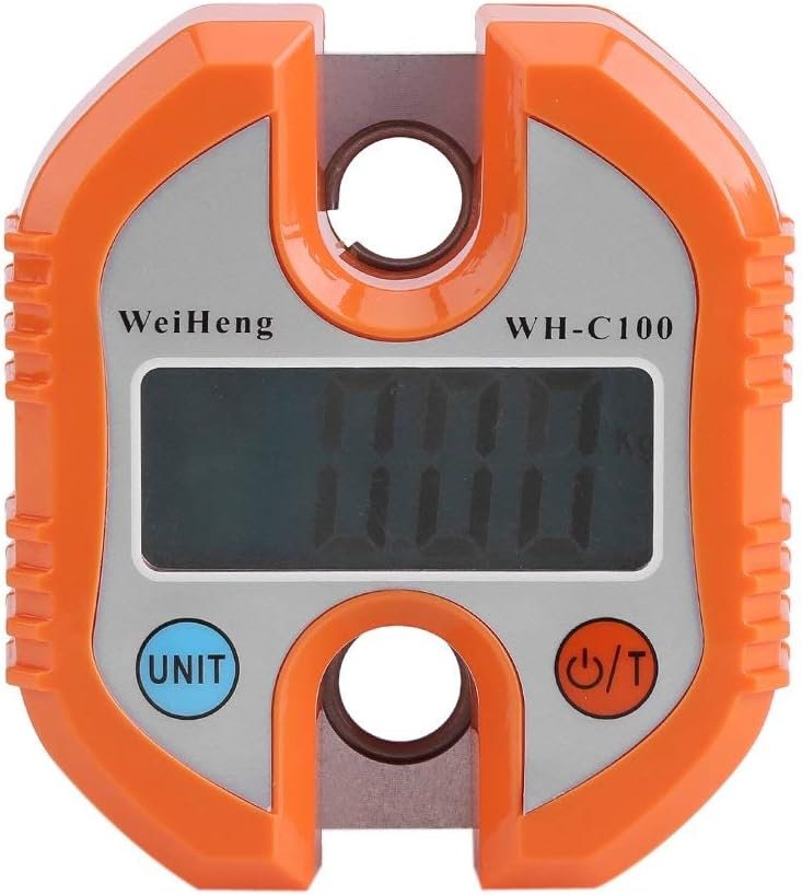 Digitale bagageweegschaal met LCD display voor koffers tot 150 kg en draagbaar compact ontwerp