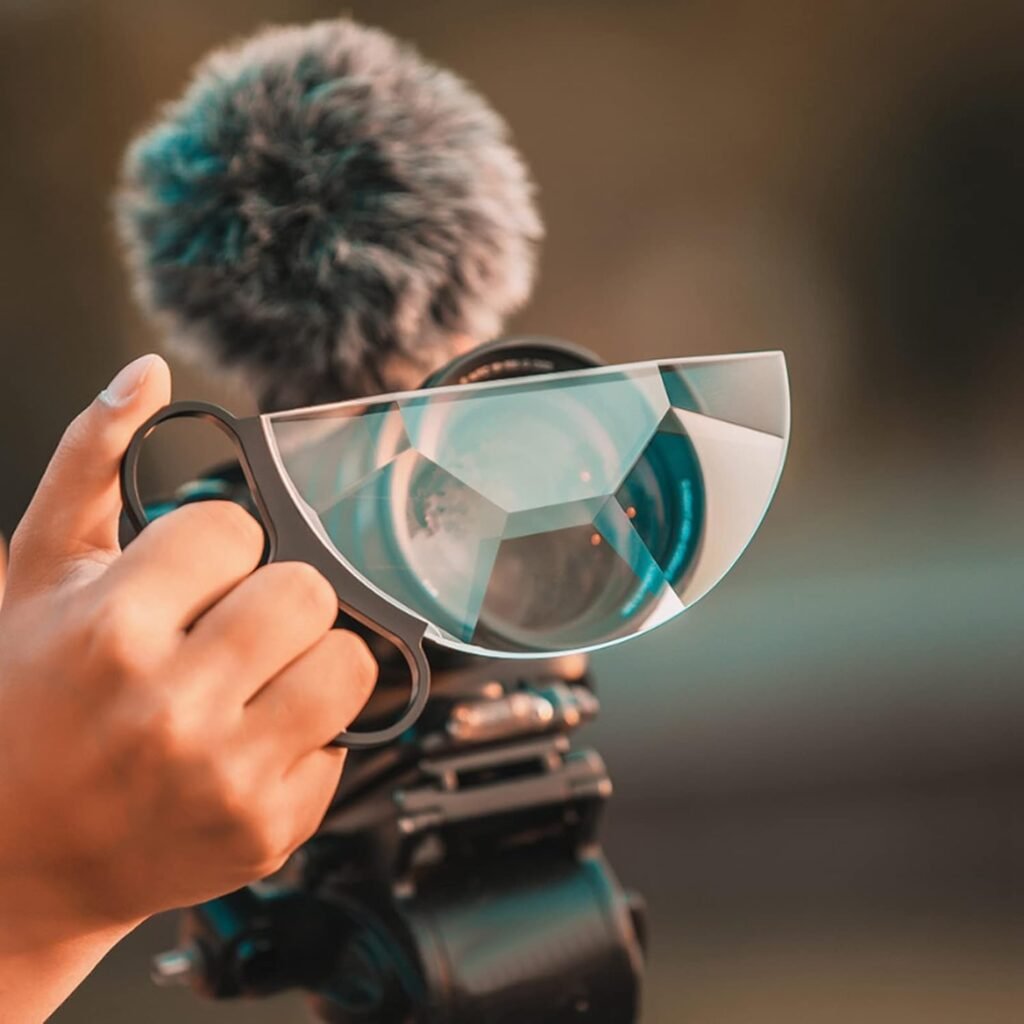Kaleidoscoop filter 79mm met optisch glas prisma lens voor DSLR camera fotografie effecten