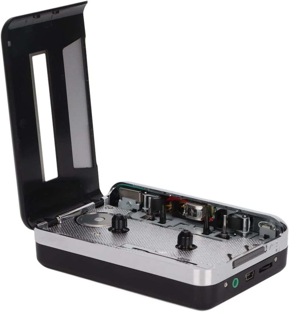 Cassette speler en recorder 2-in-1 met USB MP3 converter en draagbare Walkman functie