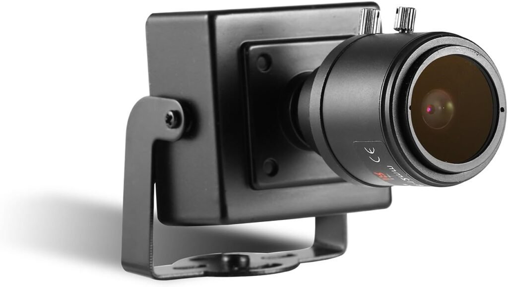 5MP PoE IP beveiligingscamera met 2.8-12 mm zoomlens en bewegingsdetectie voor binnengebruik