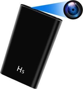 Verborgen camera met powerbank – Spycamera nanny cam – HD 1080p nachtzicht bewegingsdetectie – 5000mAh