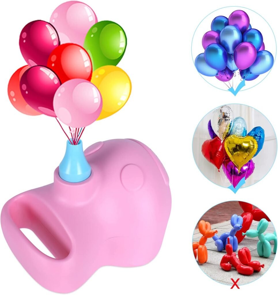 Elektrische ballonnenpomp 400W compacte opblaaspomp voor feest bruiloft verjaardag en decoratie gebruik