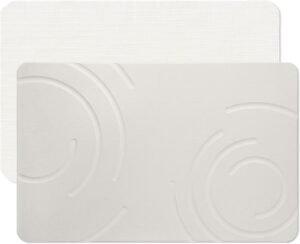 Badmat diatomeeënaarde absorberend – Sneldrogende antislip douchemat – Natuurlijk badkamer en keuken gebruik – 60×38 cm