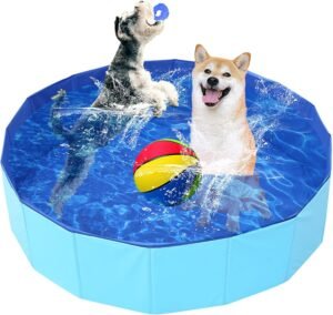 Opvouwbare Hondenpool – Draagbaar Hondenbad voor Honden en Katten – Binnen- en Buitengebruik – 81 x 20 c