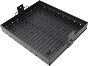 Verstelbare houtskoolbak BBQ 38-71 cm – Grillrooster vervangend onderdeel – Universeel barbecue accessoire voor indirect grillen – Rechthoekige buitenkeuken en grillwagen
