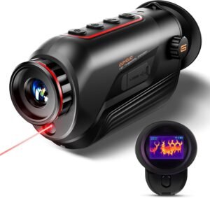 Warmtebeeldcamera Handheld – Thermische Monoculair met 256×192 Resolutie – Nachtzicht Scope voor Outdoor Gebruik – Draadloze Connectiviteit en 6 Kleurpaletten