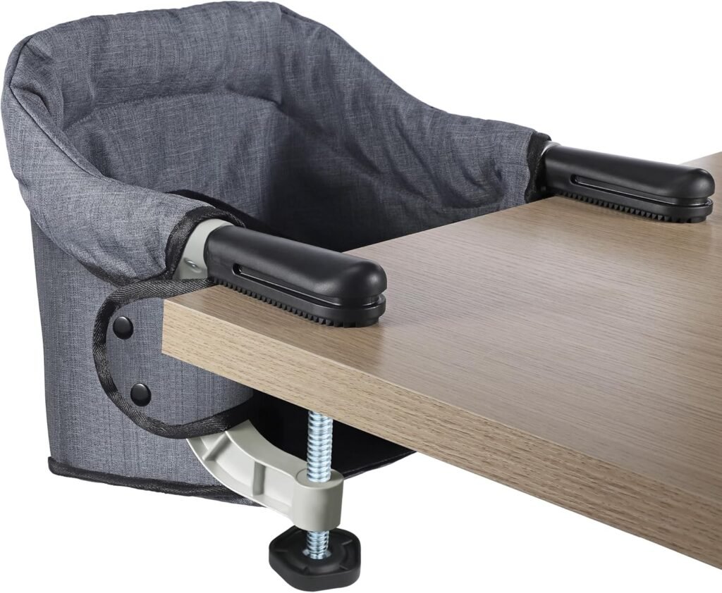 Opvouwbare klemstoel baby met tafelbevestiging voor thuis en reizen
