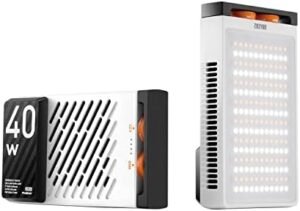 LED Videolamp 40W – Draagbare Studioverlichting voor Camera en Streaming – 14000 Lux, 2700-6200K Kleurtemperatuur – 176 LED Compacte Lamp