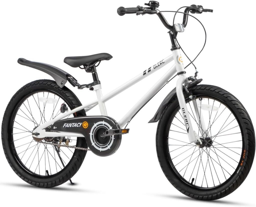 Kinderfiets 14-20 Inch - Jongens- en Meisjesfiets met Verlichting en Standaard - Stevig Stalen Frame - Voor Kinderen van 2 tot 14 Jaar