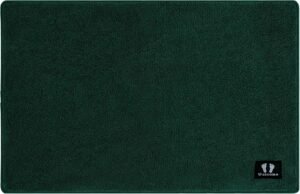 Badmat Donkergroen 40×60 cm – Antislip Badkamer Mat voor Douche en Bad – Waterabsorberend en Sneldrogend – Wasbare Comfortabele Badkamermat