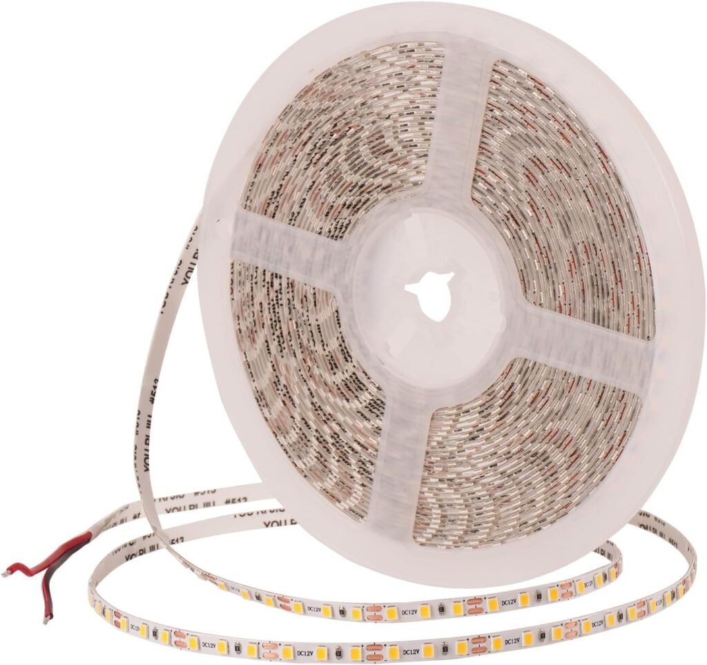 LED strip 10 meter 4000K neutraal wit, zelfklevende flexibele lichtstrip met 120 leds per meter voor slaapkamer, keuken en woonkamer