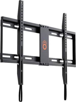 SlimView low profile vaste TV muurbeugel voor tv’s tot 80 inch met trekkoord sluitsysteem en eenvoudige kabeltoegang