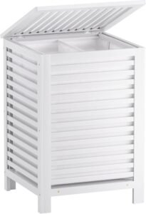 XXL Opbergmand van Katoen – Handgeweven Touwmand als Speelgoedmand en Wasmand – Grijs Tweekleurig Design 35×45 cm