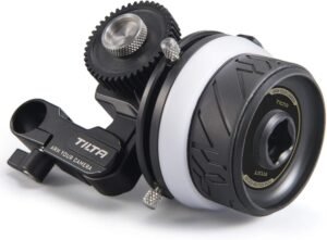Follow focus systeem voor camera – Lens zoom controller met A/B stops – 15mm stanghouder voor DSLR en mirrorless camera’s – 0.8mm pitch tandwielring