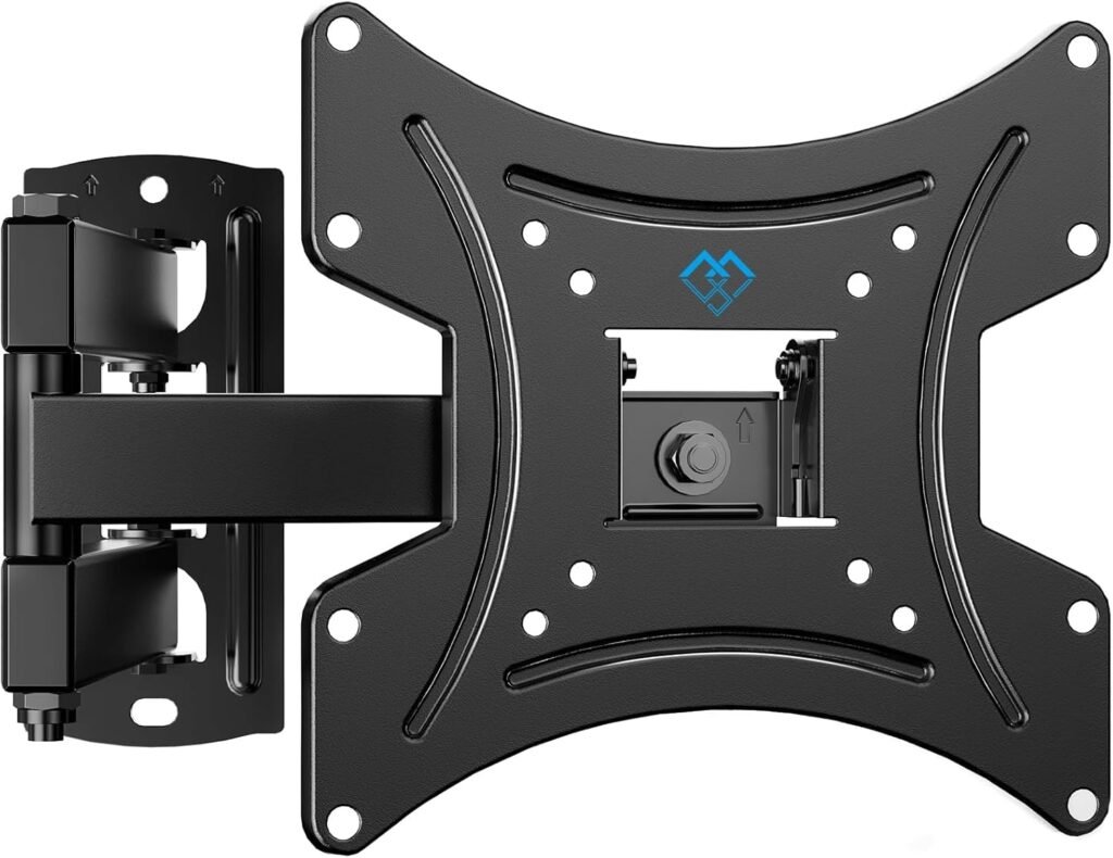 Draaibare en kantelbare TV muurbeugel voor 13-42 inch LED LCD OLED tv's met VESA 200x200 mm bevestiging