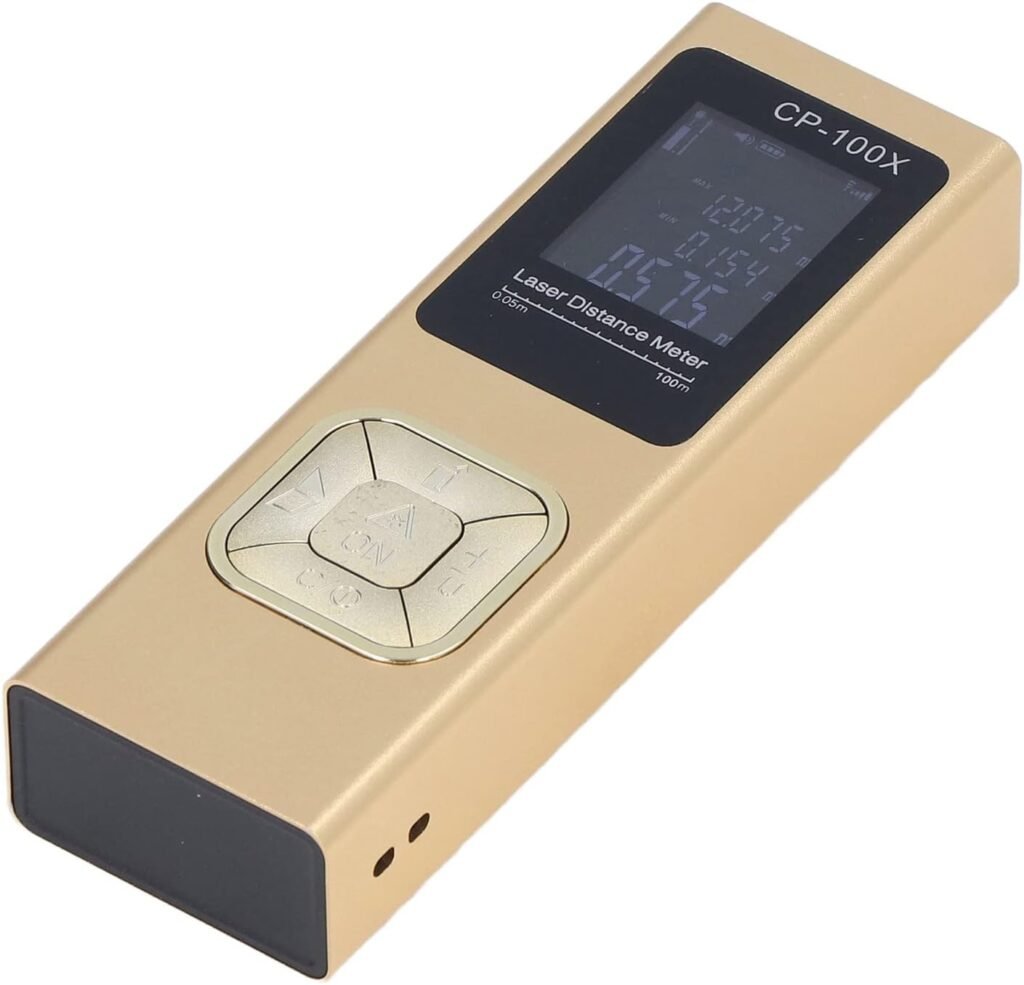 Digitale laserafstandsmeter 100M voor afstand, oppervlakte en volume met handheld meetgereedschap