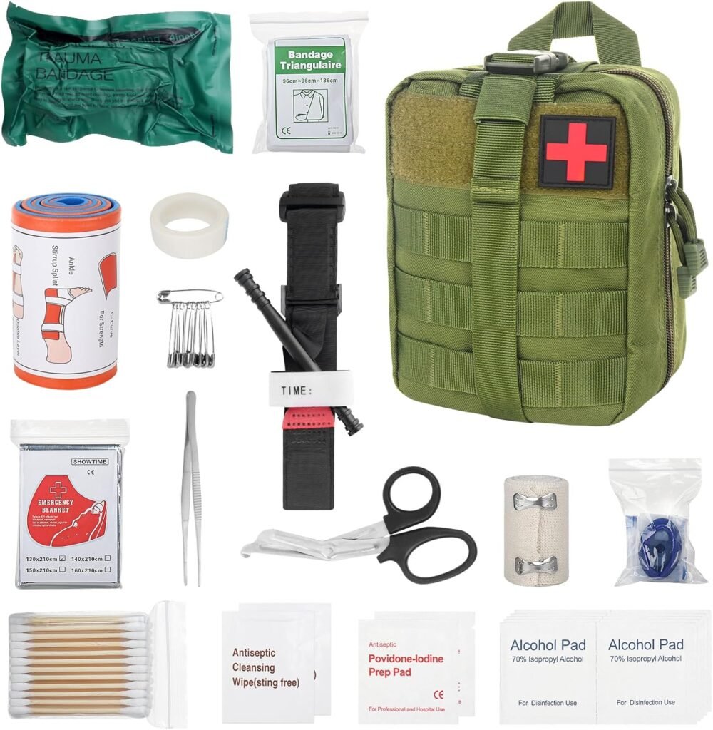 EHBO set met medische tas 46-delig voor outdoor en thuisgebruik