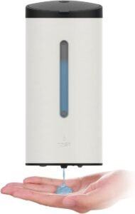 Automatische Zeepdispenser Wandmontage RVS – Vloeistofdispenser met Sensor – Hygiënische Handzeepdispenser voor Toilet en Openbare Ruimtes – 800ml Capaciteit