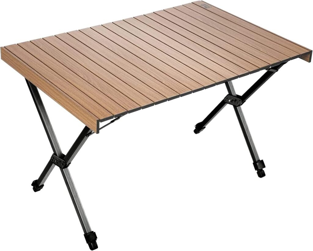 Opvouwbare aluminium campingtafel 108x71 cm voor tuin, camping en picknick