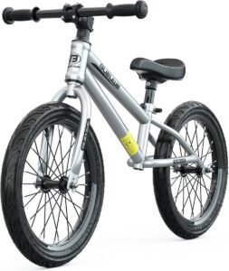 Loopfiets 16 Inch – Balansfiets Voor Kinderen 4-8 Jaar – Lichtgewicht Stalen Frame met Verstelbaar Zadel – Luchtbanden voor Jongens en Meisjes