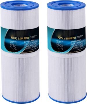 Spa filter cartridge 5x13 inch vervangingsfilter voor jacuzzi en hot tub met antibacteriële waterfiltratie en duurzaam filterpatroon