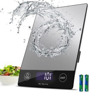 Digitale keukenweegschaal 10 kg met LCD display voor nauwkeurig wegen van voedsel en ingrediënten