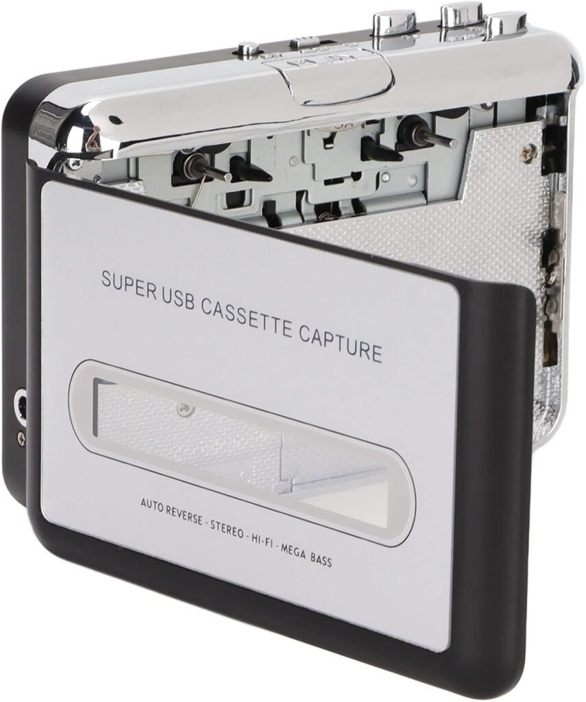 Cassette Speler en Recorder 2-in-1 - Cassette naar MP3 Converter met USB - Draagbare Walkman Cassettespeler met Headset