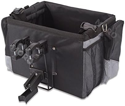 Fietsmand voor huisdieren 35x25x28 cm voor katten en honden, draagbare transportmand met voorop montage voor buitengebruik.