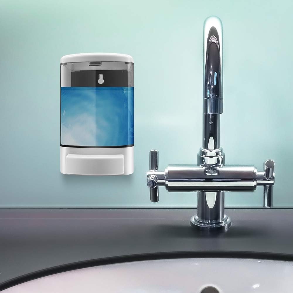 Handzeepdispenser 1000 ml wandmontage voor shampoo, douchegel en zeep in badkamer en keuken