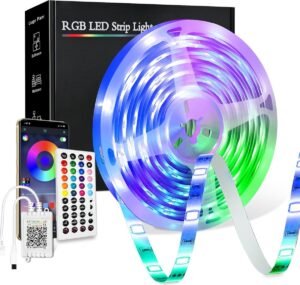 RGB LED Strip voor TV – TV Achtergrondverlichting met Afstandsbediening – Sfeerverlichting en Decoratie – Bestuurbare Verlichting