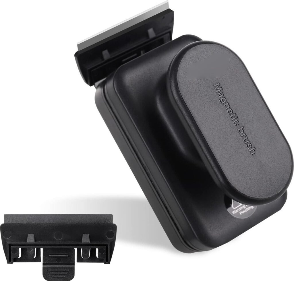 Magnetische aquarium glasreiniger met schraper voor algen en vissenkom