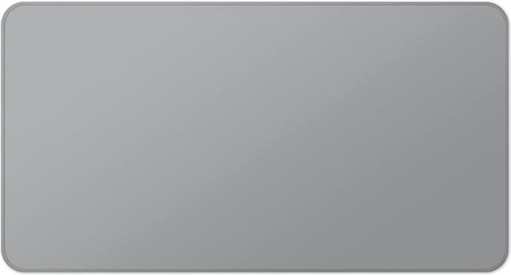 Vuurvaste grillmat 81 x 152 cm voor houtskool- en gasgrills, waterdicht en zilvergrijs