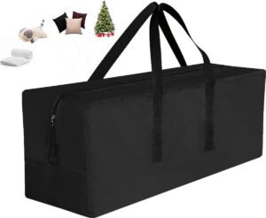 Waterdichte opbergtas 130x40x60 cm voor tuinkussens van Oxford 600D stof met UV-bescherming en scheurvaste bescherming