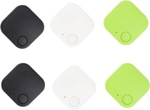 Bluetooth Sleutelvinder met Android App – Item Tracker voor Sleutels en Portemonnee – Vervangbare Batterij – Bluetooth 4.0