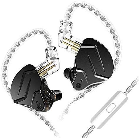 In-Ear oordopjes met Dual Driver 1BA 1DD voor HiFi geluid, sport en gaming, bedrade oortjes voor telefoon, computer en tablet