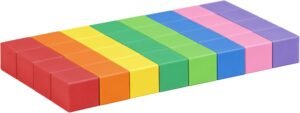 Magnetische Bouwblokken Set – Magnetisch Constructiespeelgoed – Educatieve Montessori Bouwset – 32 Stuks, 8 Kleuren, Vanaf 3 Jaar