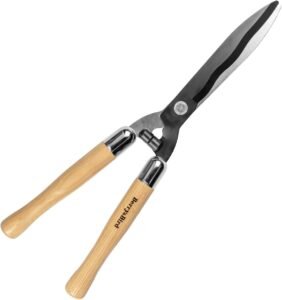Heggenschaar 50,5 cm – Handmatige Tuinschaar voor Buxus en Struiken – Carbon Stalen Messen met Comfortabele Handgreep – Snoeigereedschap Tuin