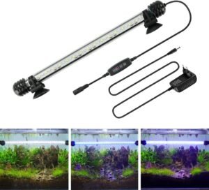 Aquariumverlichting met Timer en Dimmer – LED Verlichting voor Aquarium – Energiezuinig Design – Geschikt voor 28-50 cm Aquarium