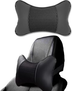 Nekkussen Memory Foam – Ergonomisch Reiskussen voor Auto en Kantoor – Verstelbare Schouderriem – Comfortabel Reizen