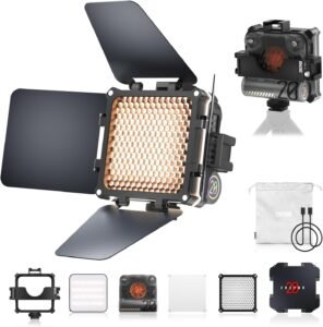 RGB Video Light Tweekleurig LED – Magnetische Videolamp – Streaming Licht – Magnetische Accessoires