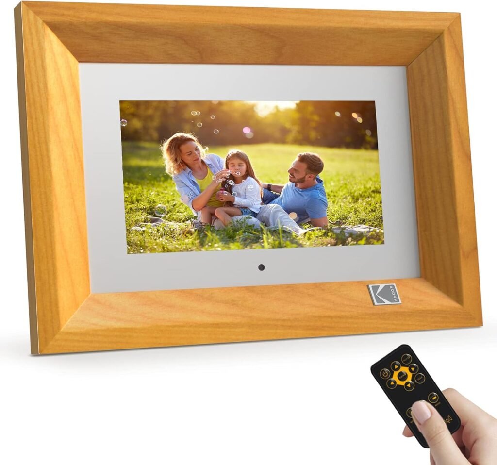 Digitale fotolijst 7 inch met afstandsbediening en hoogwaardige beeldweergave
