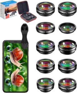 Telefoon Camera Lens Set – Groothoek, Macro en Fisheye – Mobiele Fotografie Accessoire – Professionele Fotografie veelzijdig inzetbaar
