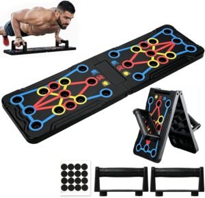 Push-up Board 14-in-1 – Multifunctioneel Trainingssysteem – Opdruksteunen voor Borst, Schouders, Armen en Core – Thuis en Sportschool