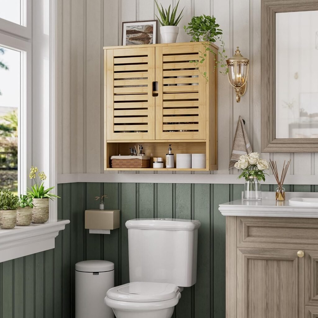 Badkamerkast met Verstelbare Planken - Badkamer Organizer - Ruimtebesparend Ontwerp - Medicijnkastje