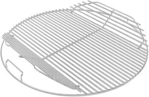 Grillrooster rond 54,5 cm – Verchroomd stalen vervangend rooster voor houtskoolbarbecue – BBQ-accessoire voor 57 cm kettle BBQ