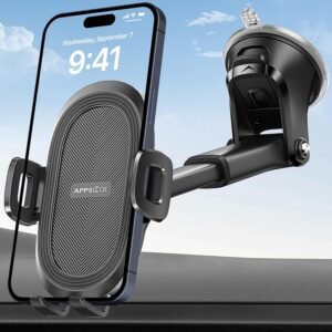 Telefoonhouder Auto – Universele Dashboardhouder – Smartphonehouder voor Auto – Verstelbare Bevestiging